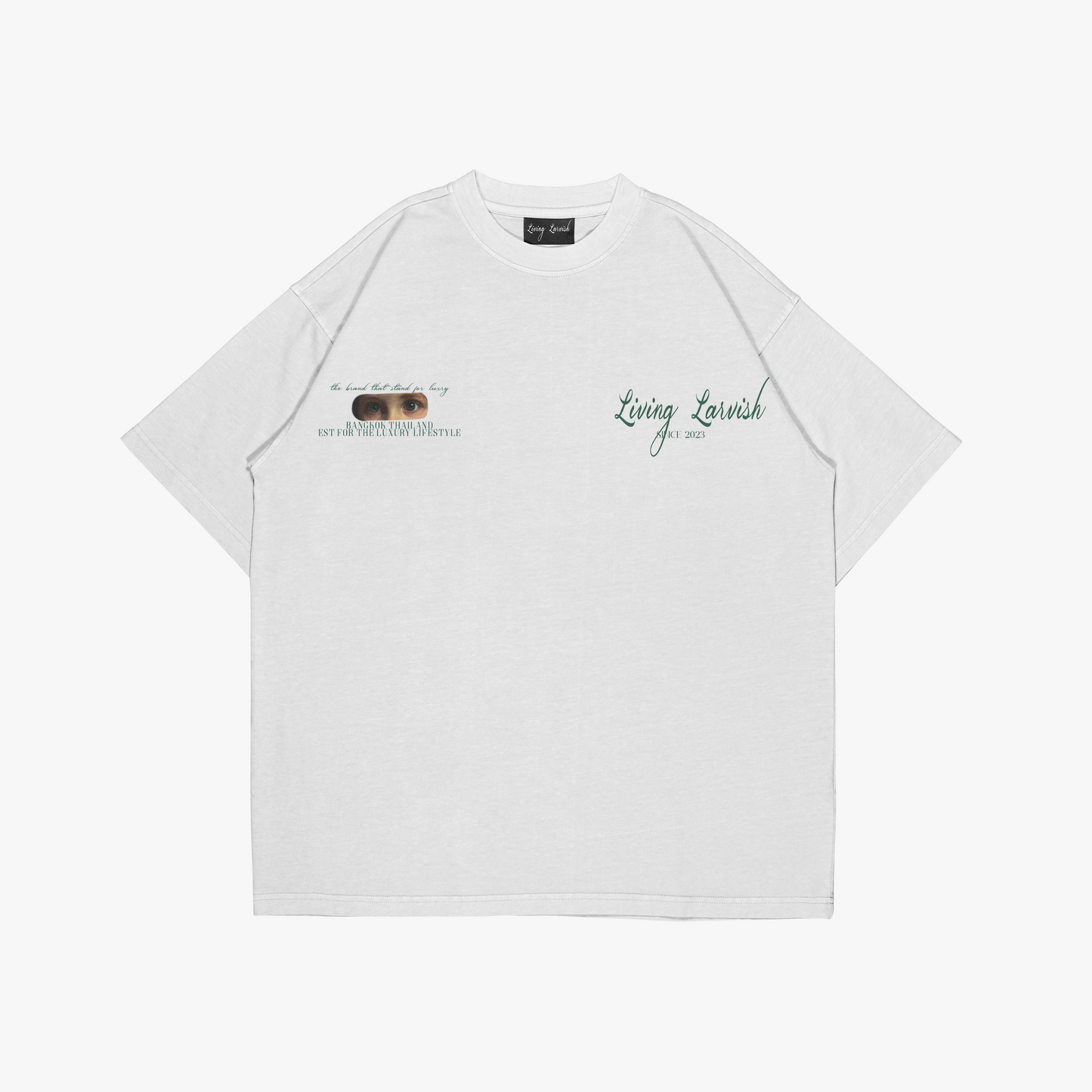 cotton crew neck green core