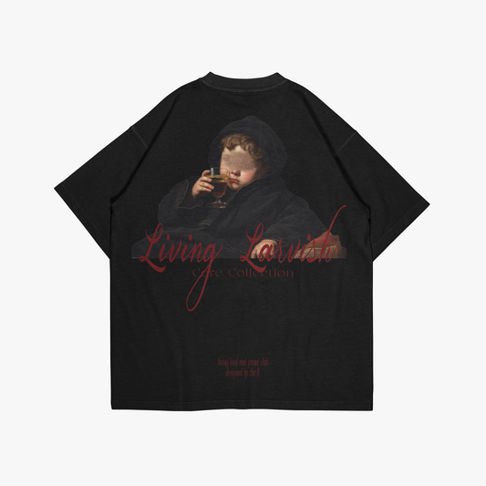 cotton crew neck red core