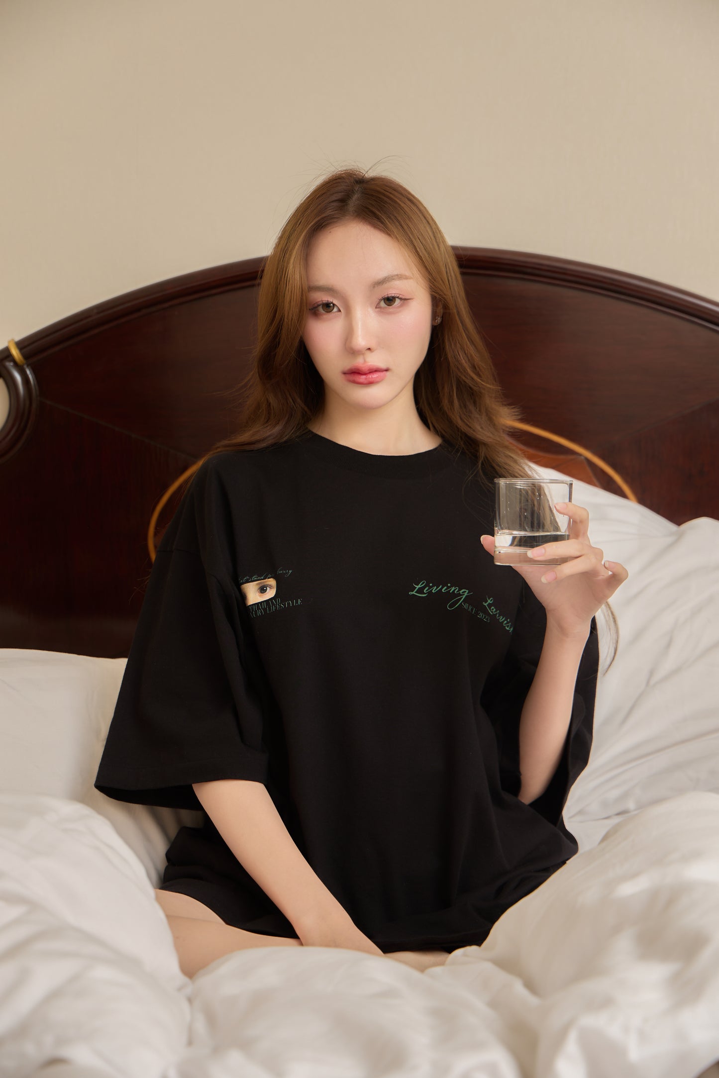 cotton crew neck green core
