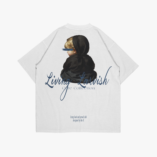 cotton crew neck blue core