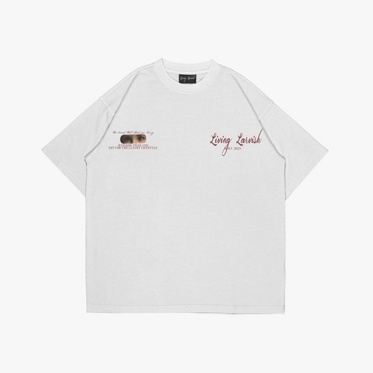 cotton crew neck red core
